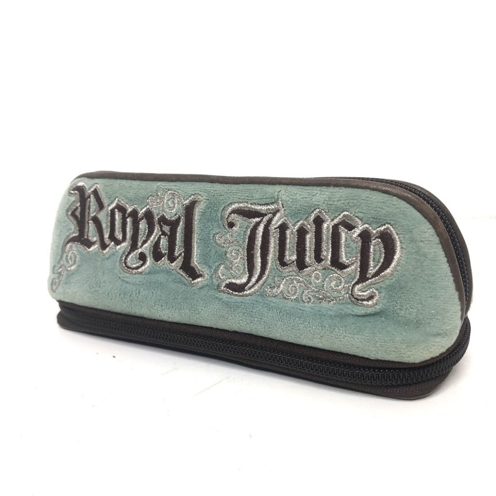Y2K VINTAGE Juicy Couture Mint Velvet Pouch